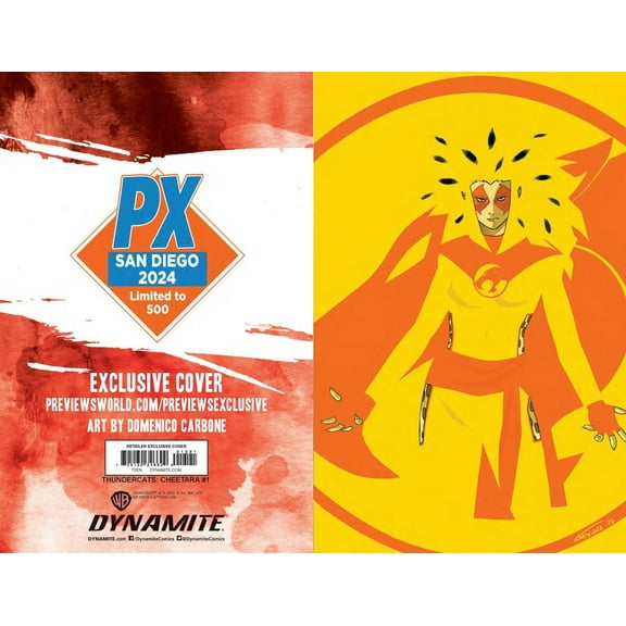 Sdcc 2024 Thundercats Cheetara #1 Px Virgin Var Ed (net) Dynamite Comic Book