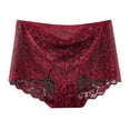 thumbnail image 1 of Sdeycui Womens Sexy Lace Boyshort Breathable Comfort High Waisted Panties Lace Mesh Underwear for Women, 1 of 3