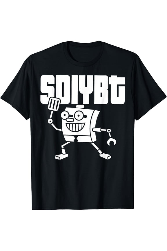 Sdiybt Robot Shirt Start Digging In Yo But Robot Funny Tees Unisex S-5XL T-Shirt