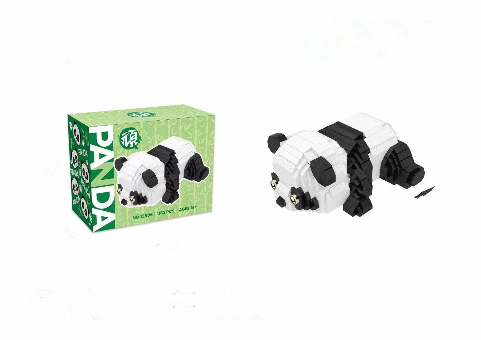 Sdmnsg-T 1163 pcs Micro Mini Panda Building Blocks for Adults and