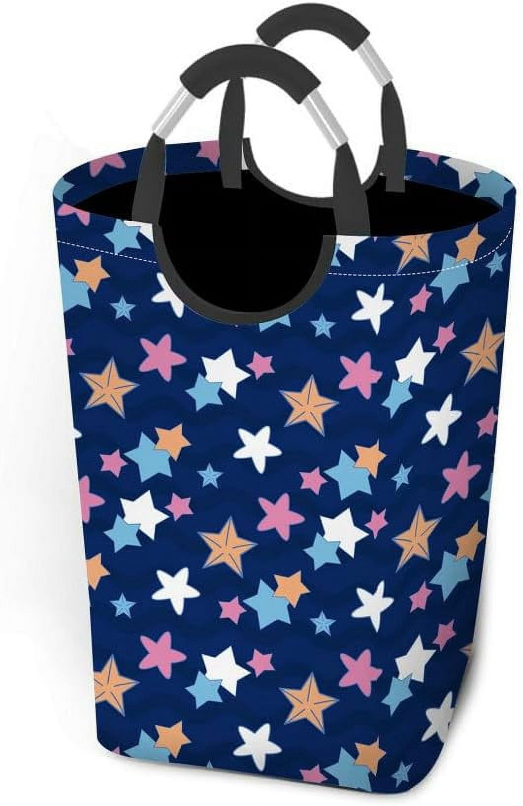 Galaxy Blue Space Laundry Basket