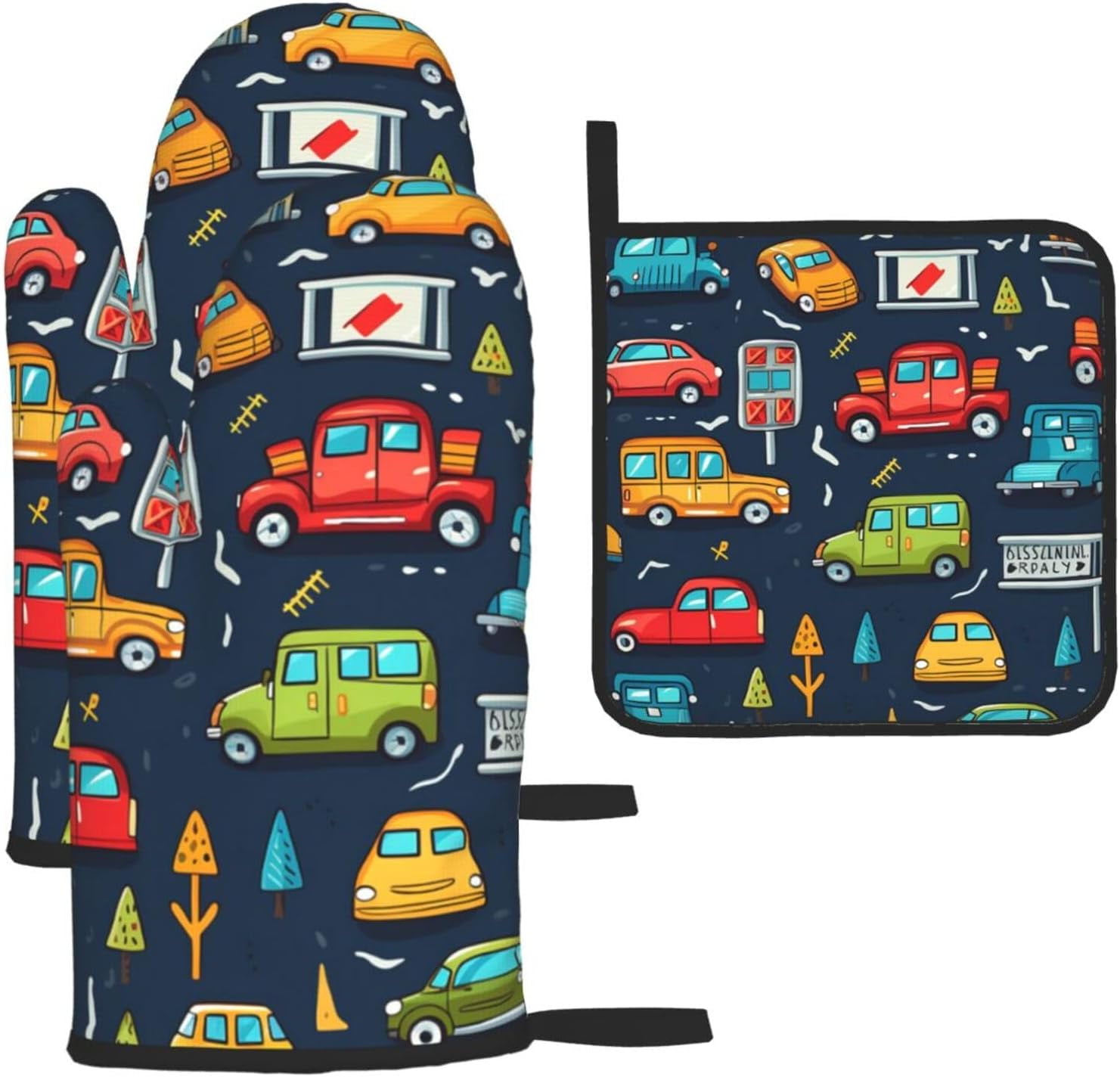 sdmnsg-t-cartoon-cars-pattern-printed-oven-mitts-and-pot-holders-sets