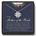 thumbnail image 1 of Sdmnsg-T To My Daughter In Law Necklace From Mother, Daughter In Law Birthday Gifts With Card, Meaningful Gift For Her On Wedding Day Christmas Anniversary, 1 of 9