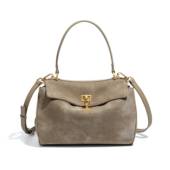 Sdmnsg-T Faux Suede Bags for Women Slouchy Hobo Bag Bucket Handbag Retro Purse Vintage Shoulder Satchel Bag