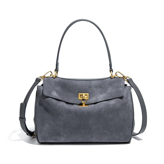 Sdmnsg-T Faux Suede Bags for Women Slouchy Hobo Bag Bucket Handbag Retro Purse Vintage Shoulder Satchel Bag