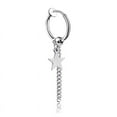 thumbnail image 1 of Sdmnsg-T Punk Double Cross Small Hoop Huggie Dangle Earrings for Men Women Kpop Stainless Steel Hypoallergenic Christian Religious Cool Tassel Drop Piercing Earring Hip Hop Personalized Jewelry Gifts, 1 of 24