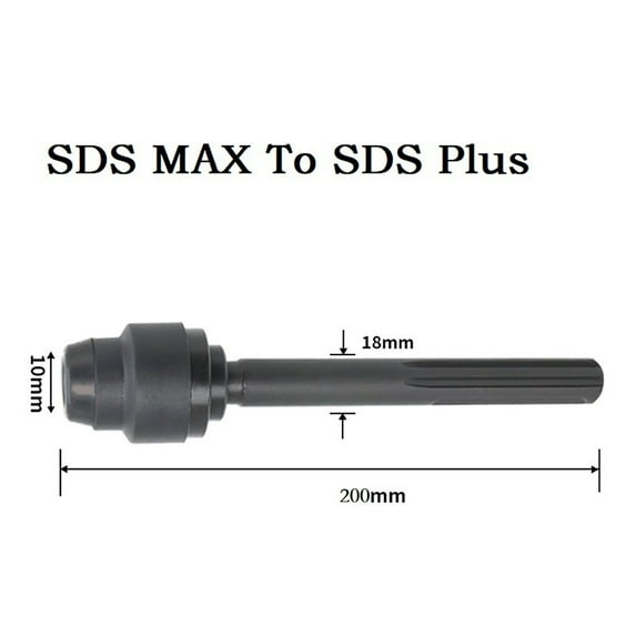 Sds Max To Sds Plus Chuck Adapter Drill Bits Converter Hammer Tool Connecting