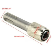 Sds Socket Adapter 1/4 Hex Shank Screwdriver Holder Drill Bits Adapter Converter
