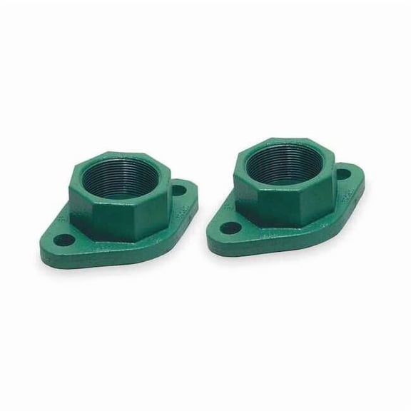 Taco Flange,1 1/2 In Flanged, Cast Iron,PK2 110-254F-1