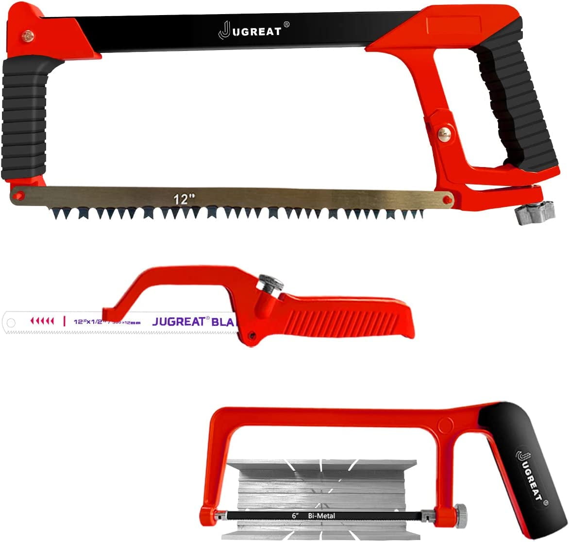 Sdstone Hacksaw Frame Set (Standard,Junior,Mini Hacksaw) with BIMetal