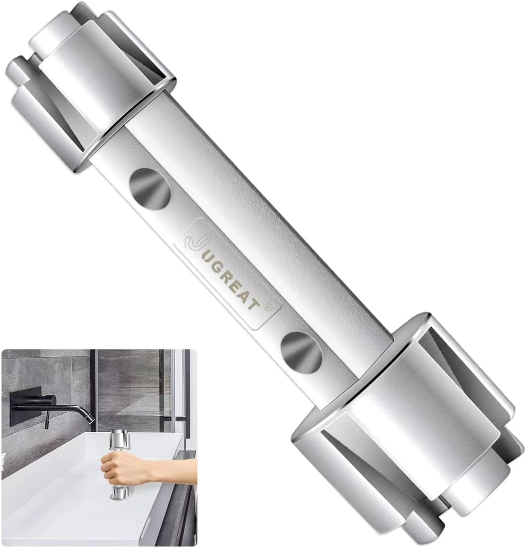 Sdstone Tub Drain Remover Wrench-Die-Cast Aluminum Tub Drain Tool Wrench