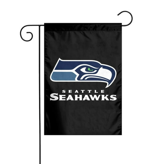 Se_Attle Seah_Awks Garden Flag Yard Flags Vertical Double Sided Weatherproof Flag Garden Decor For Home Outdoor Porch Patio Farmhouse Lawn 12"X18"