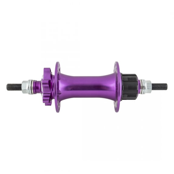 SE Bikes Monster Quad Rear Hubs, 36H Purple, 1s Cassette, 110 Front ...