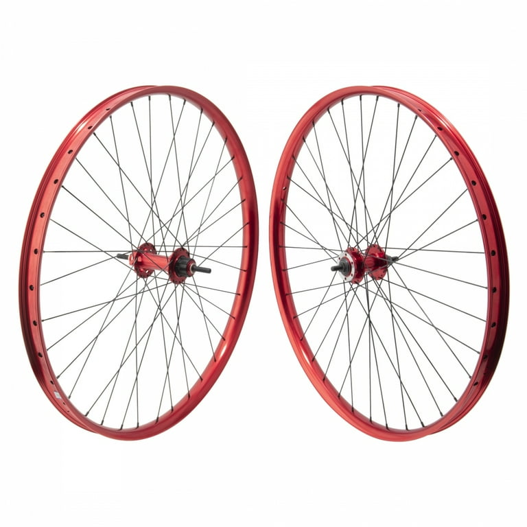 SE Bikes Dub Monster Ripper 29in Bicycle Rims, Red/Black, 36H Disc