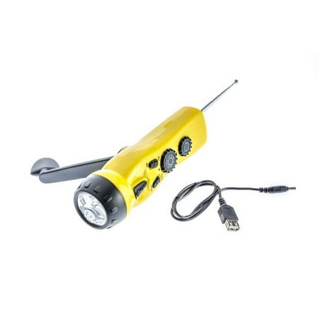 Se Fl3134 4-In-1 Dynamo Emergency Radio Flashlight