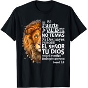 Se Fuerte Y Valiente Josue 19 Christian T-Shirt