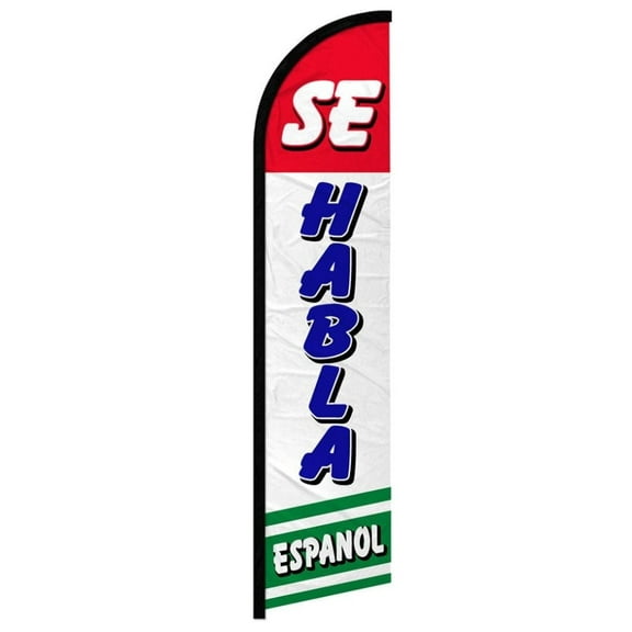 Se Habla Espanol #3 Windless Banner Flag
