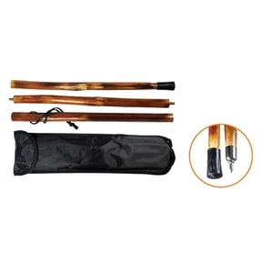 SE WS634-55P 3-Section Natural Wood Walking Hiking Stick