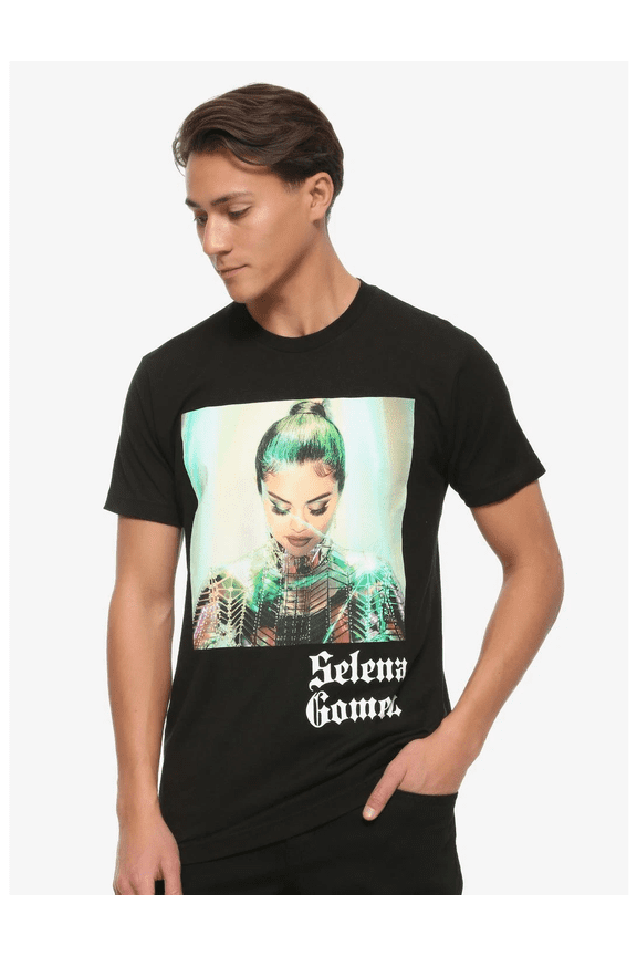 Se!enaa Gomezz Men's Officially Licensed Look At Her Now Photo Tee T-Shirt For Fans, Men & Women