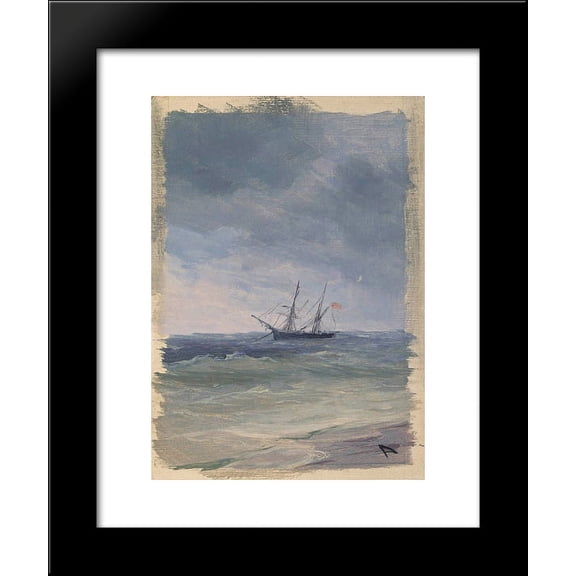 Sea 20x24 Framed Art Print by Aivazovsky, Ivan