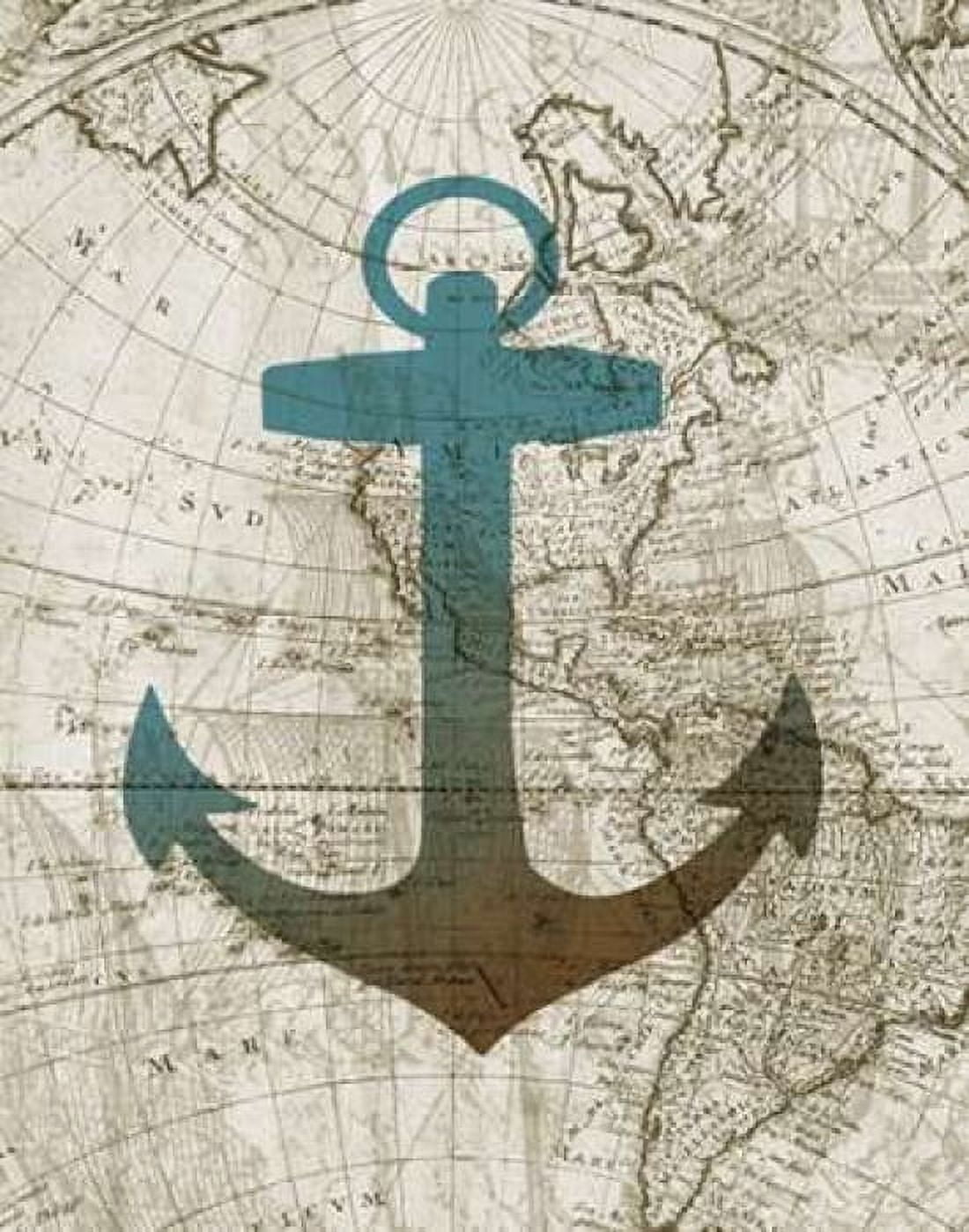 Sea Anchor Canvas Art - Conrad Knutsen (22 x 28)