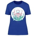 thumbnail image 1 of Sea Animal Jellyfish T-Shirt Women -Image by Shutterstock, Female XX-Large, 1 of 2