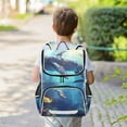 thumbnail image 1 of Sea Animals Backpack Big Laptop Backpack Casual Daypack Quilted Large Capacity Large Bookbags, 1 of 7