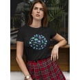 thumbnail image 1 of Sea Animals Octopus Fish Shell T-Shirt Women -Image by Shutterstock, Female x-Large, 1 of 4