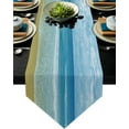 thumbnail image 1 of Sea Background Table Runner Party Wedding Champagne Decoration Table Runners Dining Room Restaurant Table Gadget, 1 of 5
