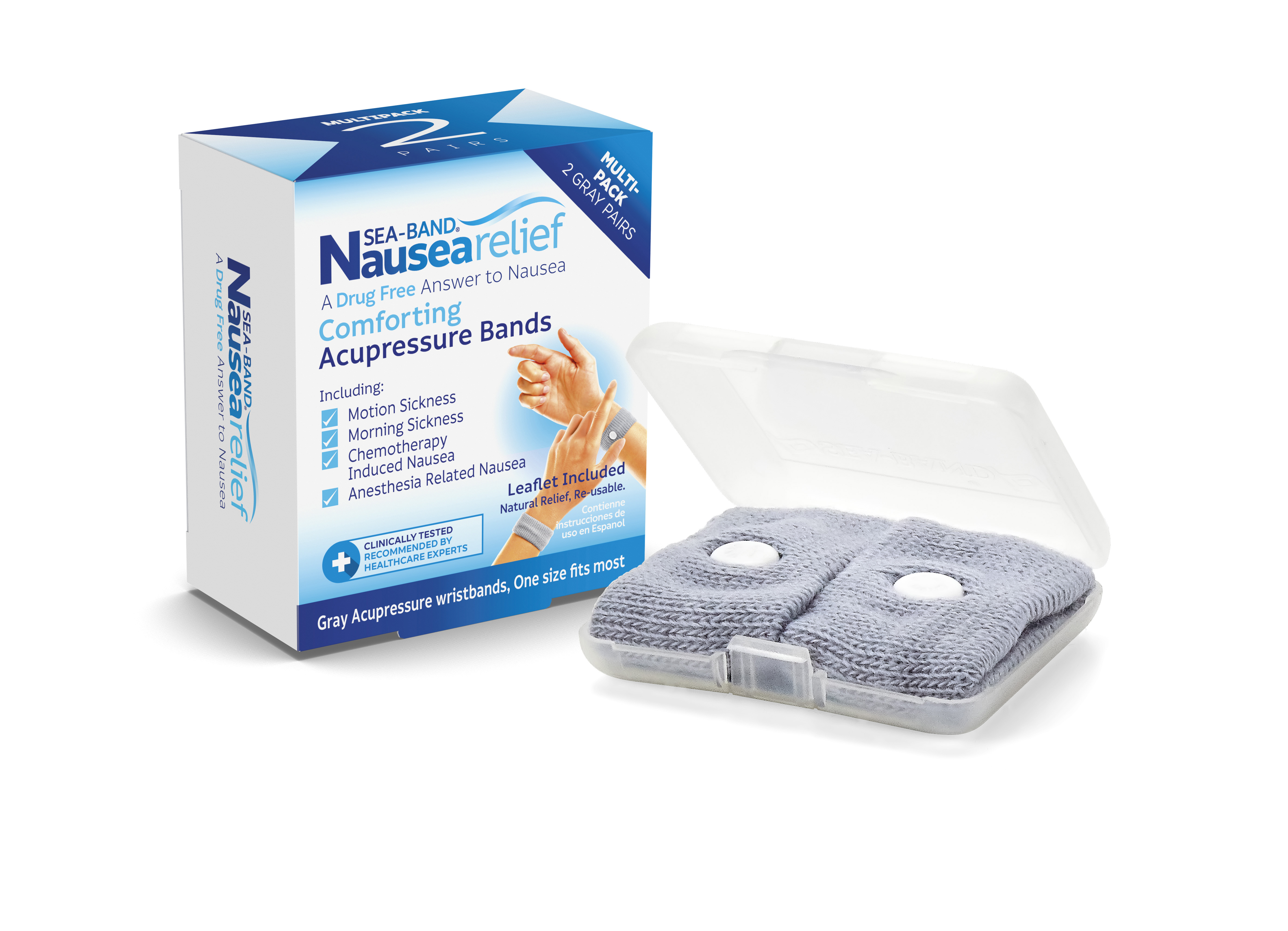 vibratepet Travel Motion Sickness Relief Wrist Band Natural Nausea