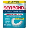 Sea Bond Secure Denture Adhesive Seals, Original Lowers, ZincFree, All
