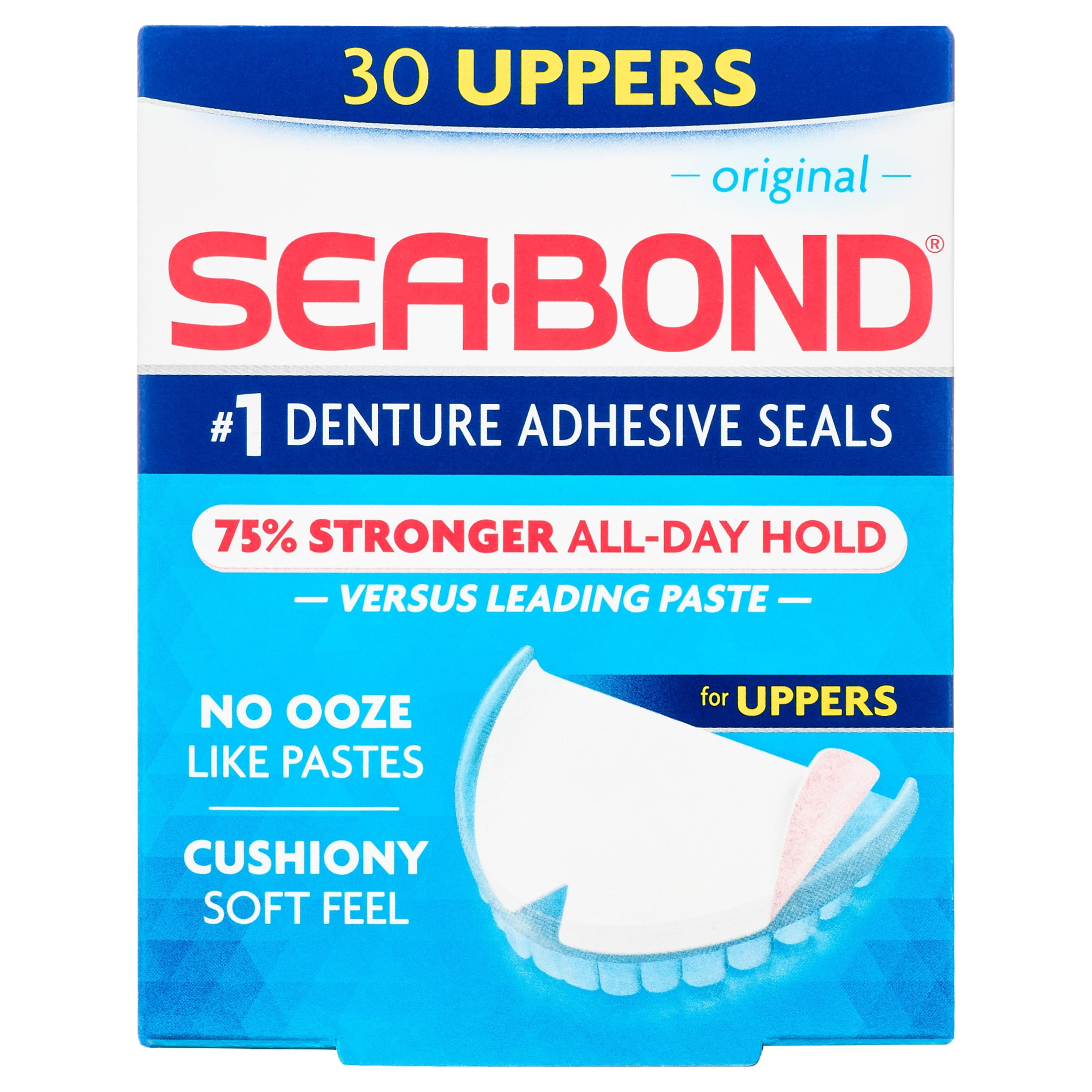 Sea-Bond® Original Denture Adhesive Seals for Lowers, 4 pk / 30 ct - Foods  Co.