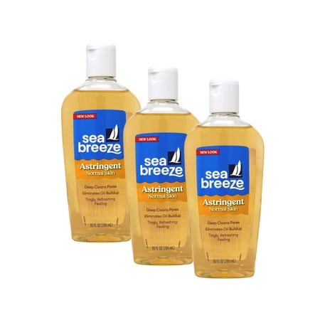 Sea Breeze Deep Cleaning Original Astringent, 10 Fluid Ounce (Pack Of 3)