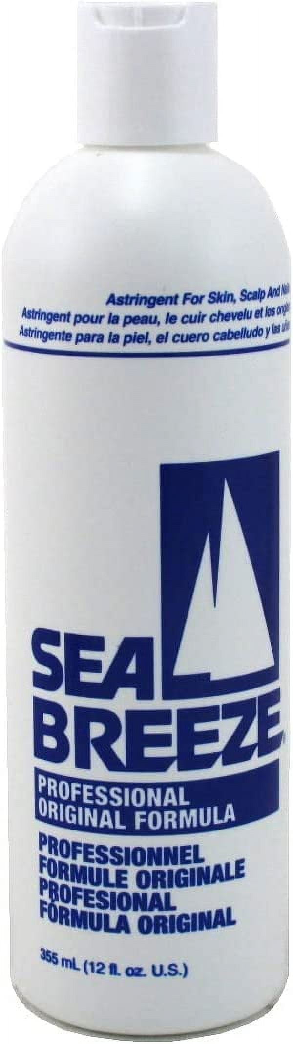 Sea Breeze Astringent for Skin Scalp Nails, 12 Oz, 3 Pack