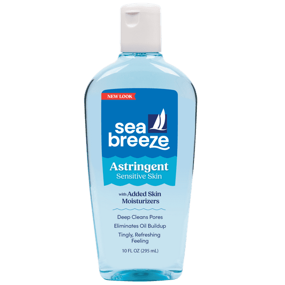 Sea Breeze Classic Clean Original Astringent for Sensitive Skin, 10 fl oz
