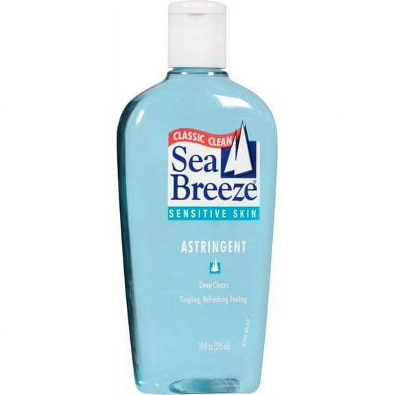 Sea Breeze Fresh-Clean Astringent Sensitive Skin, 10 oz (Pack of 2)
