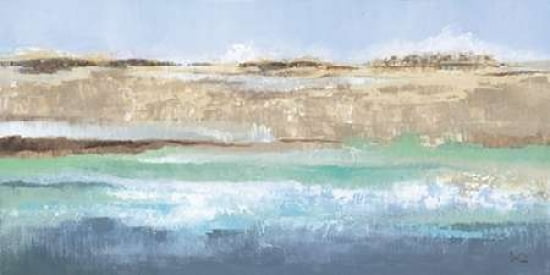 Sea Breeze I Canvas Art - Tita Quintero (10 x 20)