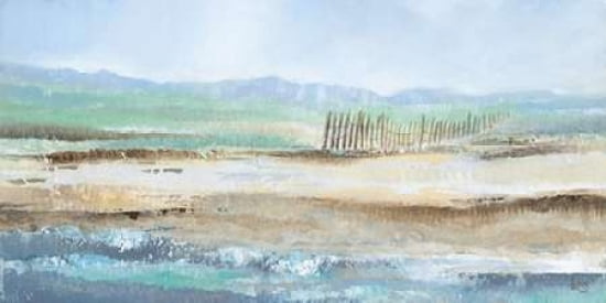 Sea Breeze II Canvas Art - Tita Quintero (24 x 48)