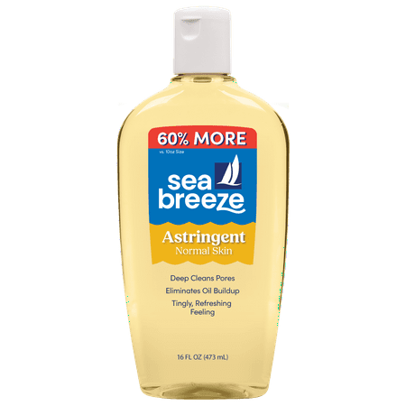 Sea Breeze Original Formula Astringent for All Skin, Acne and Blemishes,16 fl oz