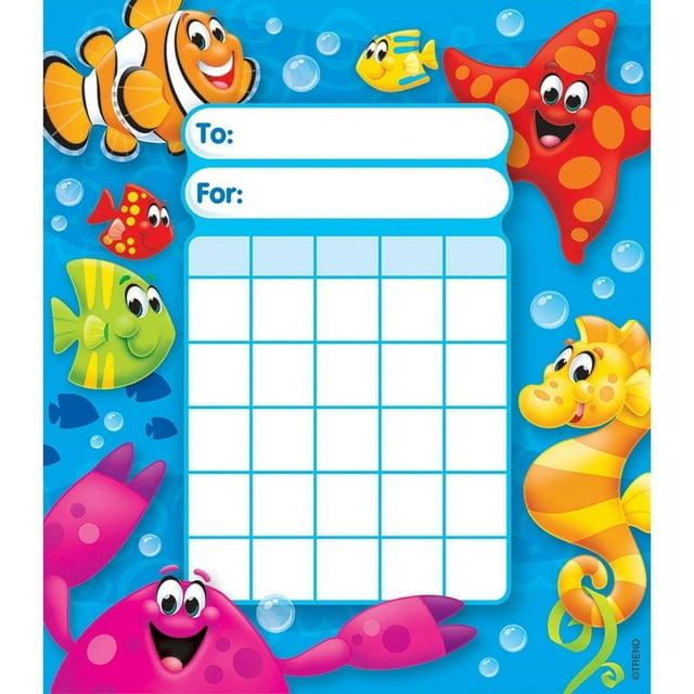 Sea Buddies Incentive Pad, 36 sheets | Bundle of 2 Each