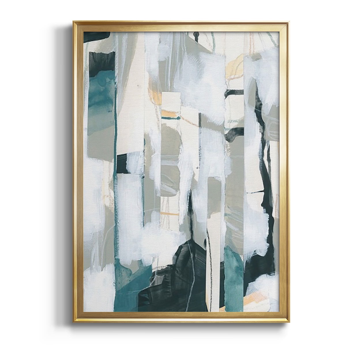 Sea Cavern Strata I Premium Framed Print, in Gold, Black, or Silver - Ready to Hang