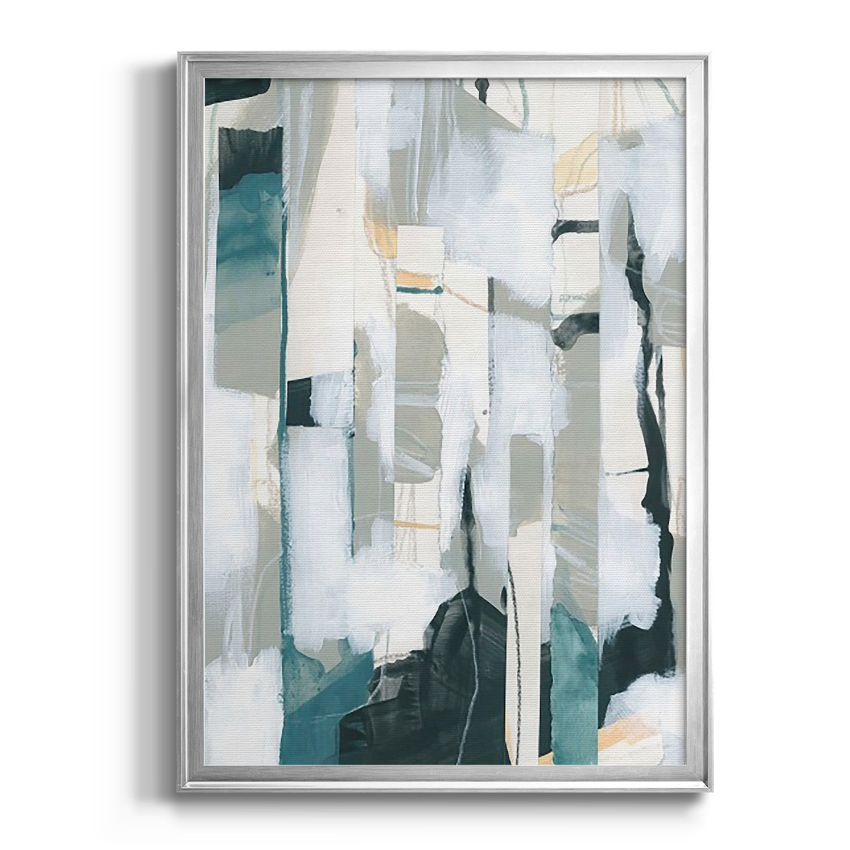 Sea Cavern Strata I Premium Framed Print, in Gold, Black, or Silver - Ready to Hang