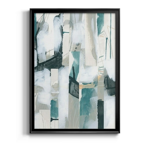 Sea Cavern Strata III Premium Framed Print, in Gold, Black, or Silver - Ready to Hang