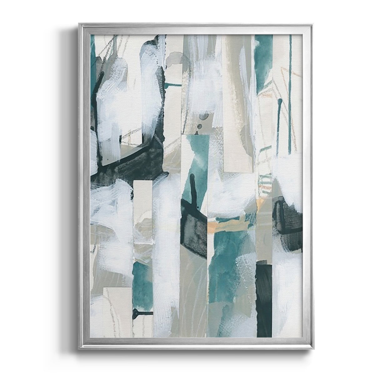 Sea Cavern Strata III Premium Framed Print, in Gold, Black, or Silver - Ready to Hang