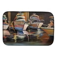 thumbnail image 1 of Sea Chase Deep Sea Fishing Boats Dish Drying Mat, 1 of 7