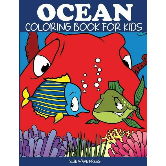 Sea Coloring Books Ocean Coloring Book for Kids, Book 1, (Paperback)
