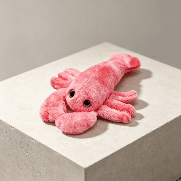 Sea Creature Lobster Stuffed Animals 9.84in Small Bedtime Stuffed Animal Plush Toys with Plush Claws & Flexible Tentacles, Cute Plushies Boy Toddler Toys, Birthday Party Gifts for Kids Boy Friend