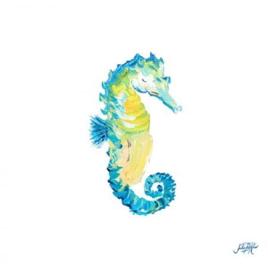 Sea Creatures III Canvas Art - Julie DeRice (24 x 24)