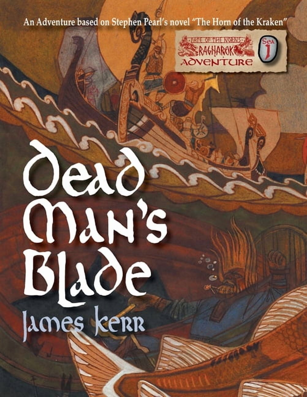 Sea Dead Man's Blade: Fate of the Norns: Ragnarok Adventure, Book 1, (Paperback)