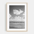 thumbnail image 1 of The Sea, Del Mar B&W - Del Mar California Photography Black and White Ocean Beach Waves Coast Nature Minimalist Oak Framed Wall Art Print 5 x 7 inches, 1 of 59